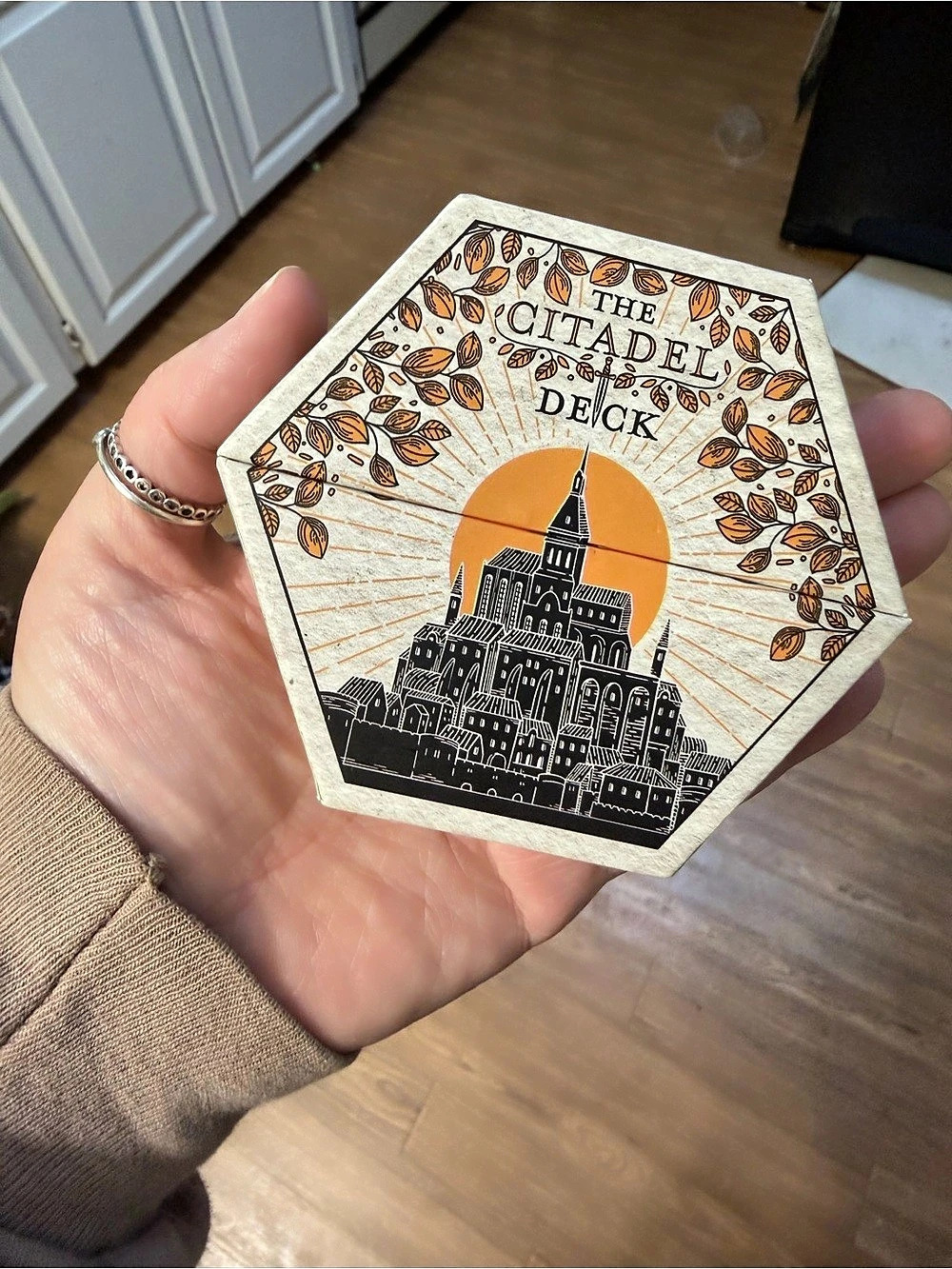 Fez Inkwright The Citadel Deck Card Game Orange & Black